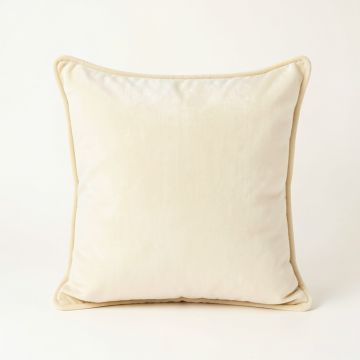 Flint Crest Filled Accent Pillow - Cream (synthetic illustration; no displayed measurements)