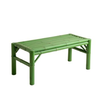Birch Crest Indoor Bench - Green