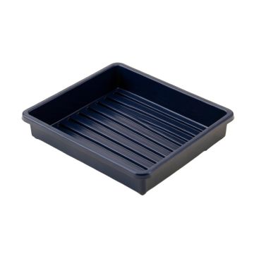 Glen Fold Empty Under-Desk Cable Tray - Navy
