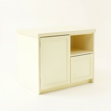 Juniper Crossing Freestanding Laundry Folding Counter - Ivory (synthetic illustration; no displayed measurements)