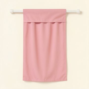 Feathers And Beads Abstract Semi-Sheer Thermal Rod Pocket Single Curtain Panel (synthetic illustration; no displayed measurements)