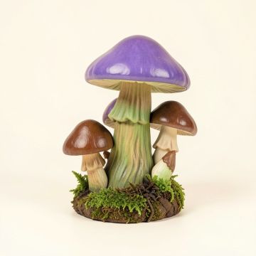 Fairy Dust Twins Mushroom Garden Statue (synthetic illustration; no displayed measurements)