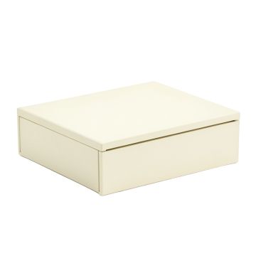 Olive Field Desktop Monitor Riser - Ivory