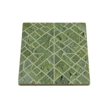 Alder Bluff Uninstalled Square Decorative Tile - Green
