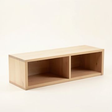 Willow Bridge Shoe Storage Bench - Beige (synthetic illustration; no displayed measurements)