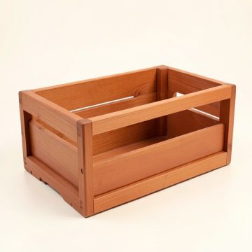Juniper Bend Empty Furniture-Style Pet Crate - Terracotta (synthetic illustration; no displayed measurements)