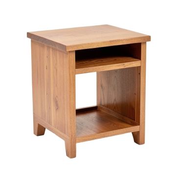 Wilfredo Solid Wood End Table With Storage