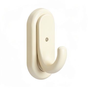 Dawn Crest Wall-Mounted Robe Hook - Cream (synthetic illustration; no displayed measurements)