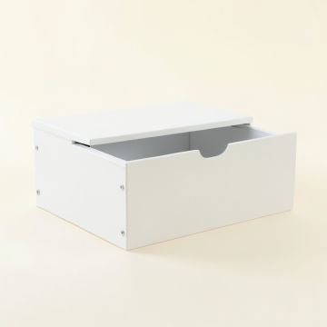 Linden Field Under-Desk Drawer Unit - White (synthetic illustration; no displayed measurements)