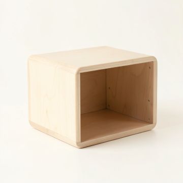 Brook Branch Low Toy Storage Unit - Beige (synthetic illustration; no displayed measurements)