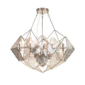 Ilkest 6 - Light Unique / Statement Geometric Chandelier