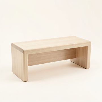 Pine Brook Indoor Bench - Beige (synthetic illustration; no displayed measurements)