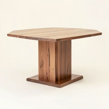 Itchington Counter Height Butterfly Leaf Rubberwood Solid Wood Dining Table (synthetic illustration; no displayed measurements)
