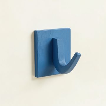 Brook Crest Wall-Mounted Robe Hook - Blue (synthetic illustration; no displayed measurements)