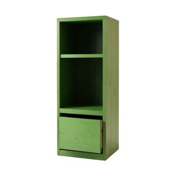 Harbor Edge Narrow Cubby Tower - Green (synthetic illustration; no displayed measurements)