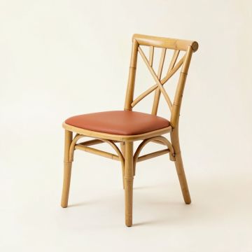 Fern Crossing Dining Chair - Terracotta (synthetic illustration; no displayed measurements)