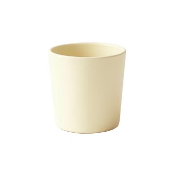 Laurel Crest Empty Candle Holder - Cream