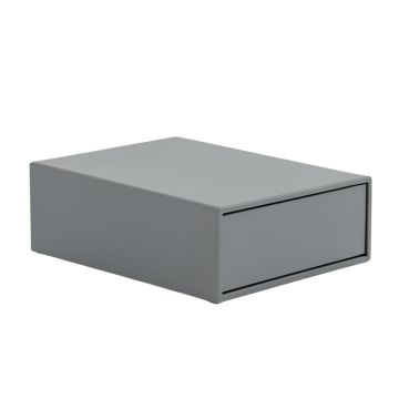 Cedar Bend Desktop Monitor Riser - Gray
