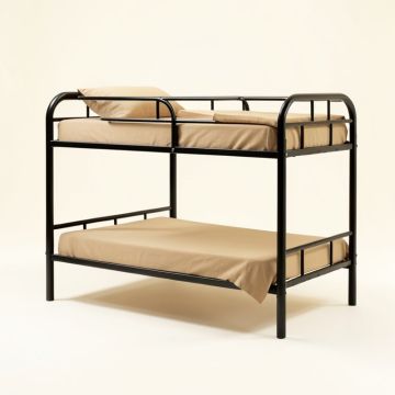 Lesmurdie Metal Standard Bunk Bed By Harriet Bee (synthetic illustration; no displayed measurements)