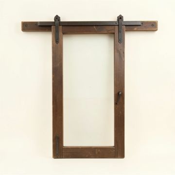 Vintage Sliding Standard Single Track Barn Door Hardware Kit (synthetic illustration; no displayed measurements)