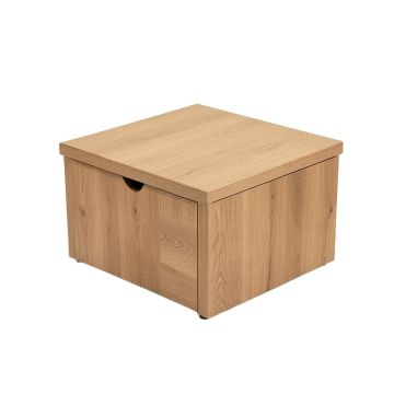 Elvine Block Coffee Table With Storage