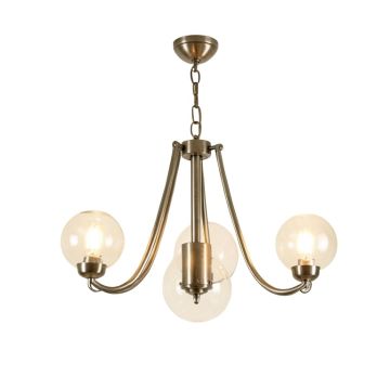 Lastrup 5 - Light Lantern Globe Chandelier