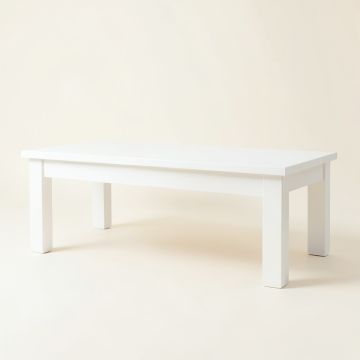 Meadow Branch Coffee Table - White (synthetic illustration; no displayed measurements)