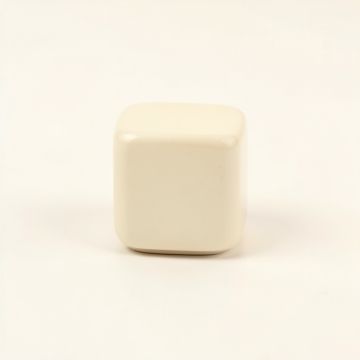 Willow Arc Cabinet Knob Without Packaging - Cream (synthetic illustration; no displayed measurements)