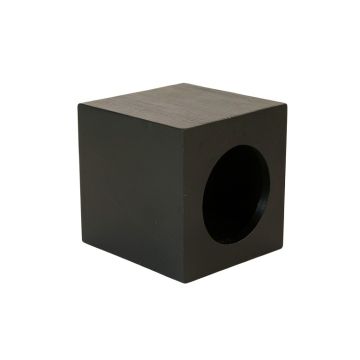 Birch Edge Wall-Mounted Cat Perch - Black