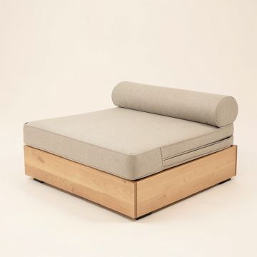 Kaya 76.5 '' Flared Arm Sleeper (synthetic illustration; no displayed measurements)