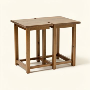 Mcgowen Frame 2 Piece End Table Set (synthetic illustration; no displayed measurements)
