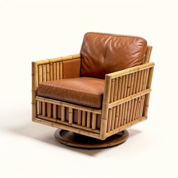 Soule 20.28 '' Wide Swivel Armchair (synthetic illustration; no displayed measurements)