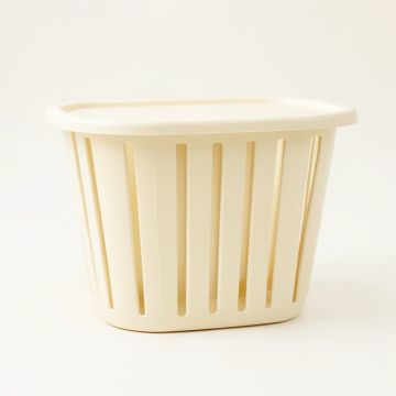 Shore Arc Laundry Hamper - Cream (synthetic illustration; no displayed measurements)