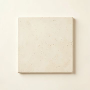 Dawn Crest Uninstalled Square Decorative Tile - Ivory (synthetic illustration; no displayed measurements)