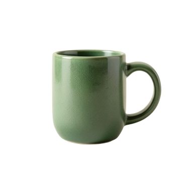 Maple Bend Ceramic Mug - Green