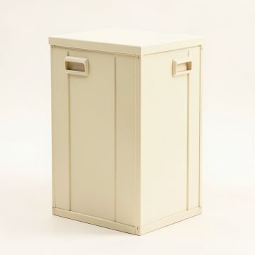 Laurel Bridge Closed Outdoor Storage Box - Cream (synthetic illustration; no displayed measurements)