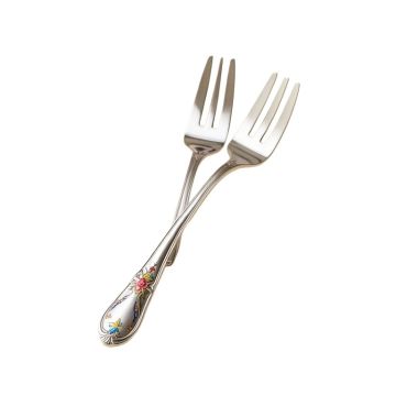 Aneeqa The Mughal Paich Daar Hand-Painted Dinner Fork