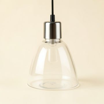 5.25 '' H Glass Novelty Pendant Shade ( Screw On ) In Clear (synthetic illustration; no displayed measurements)
