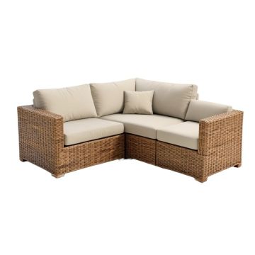 Broxson Patio Sectional With Cushions