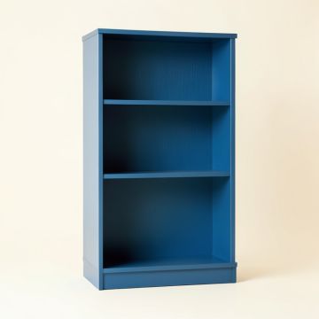 Clay Crossing Freestanding Bookcase - Blue (synthetic illustration; no displayed measurements)