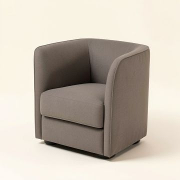 Sophia 29 '' Wide Polyester Barrel Chair (synthetic illustration; no displayed measurements)