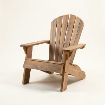 Polywood® Modern Adirondack Rocking Chair (synthetic illustration; no displayed measurements)