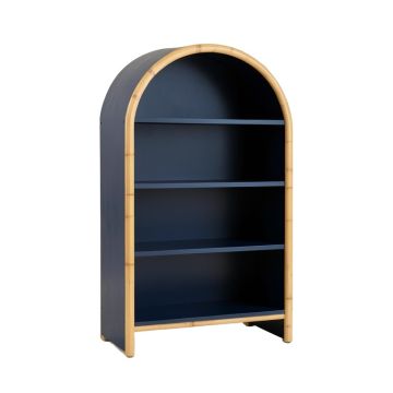 Cliff Brook Freestanding Bookcase - Navy (synthetic illustration; no displayed measurements)