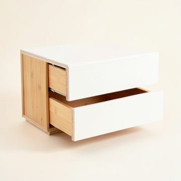 Laurel Bridge Under-Desk Drawer Unit - White (synthetic illustration; no displayed measurements)