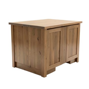 Mclane Kitchen Island Solid Wood