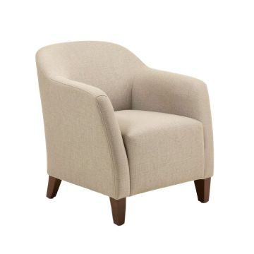 Lillian Upholstered Solid Back Skirted Side Chair