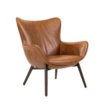 Bergholt 29 '' Wide Cowhide Butterfly Chair