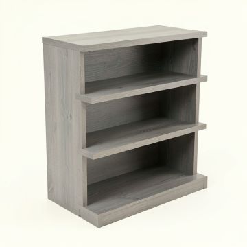 River Dell Desktop Shelving Unit - Gray (synthetic illustration; no displayed measurements)