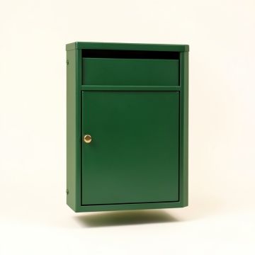 9.5 In X 16 In Steel Wall Mounted Mailbox (synthetic illustration; no displayed measurements)