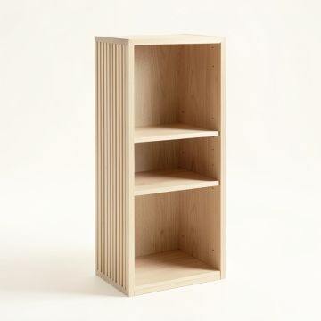 Linden Bluff Narrow Cubby Tower - Beige (synthetic illustration; no displayed measurements)